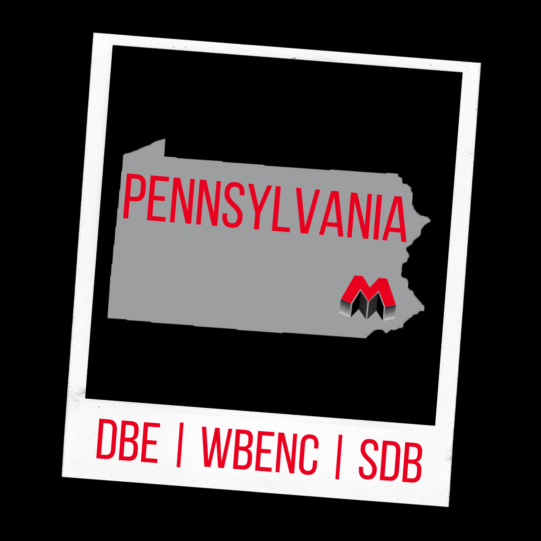 PA- DBE WBENC SDB certified