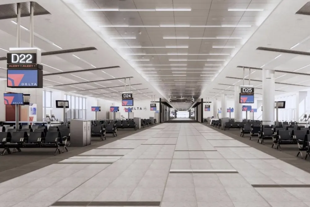 Hartsfield-Jackson Atlanta International Airport construction site