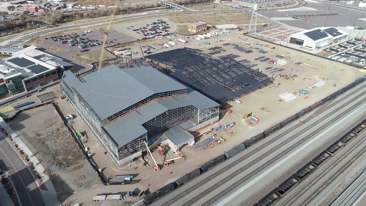 NWC Livestock construction birds eye view